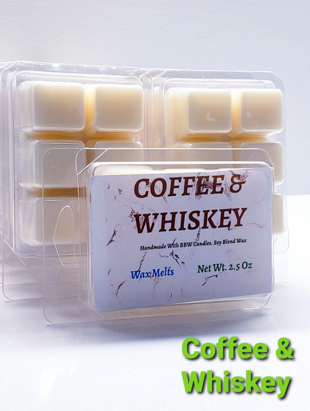 COFFEE & WHISKEY -Bath & Body Works Candle Wax Melts- $8 per pack